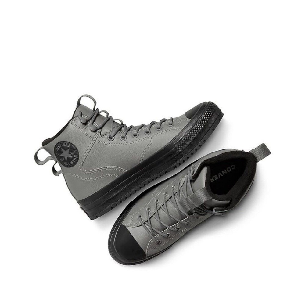 Converse Chuck Taylor All Star Hiker Boot Hi Sharkskin Black Men 8 Women 10 NEW